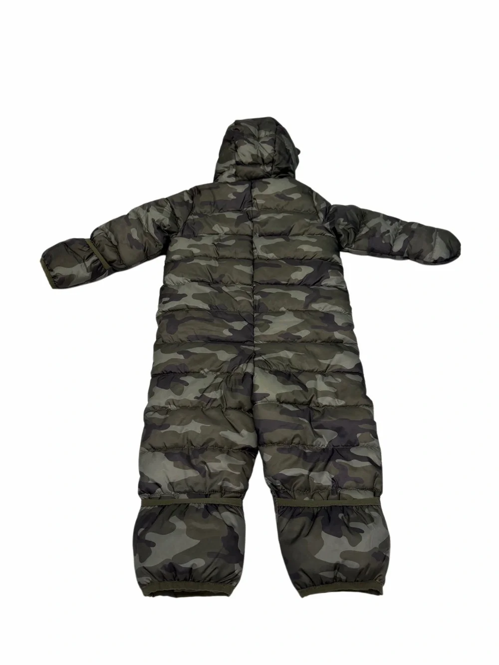 Baby GAP Hooded Snowsuit Water‎ Resistant 12-18 Months Camo Zip Up